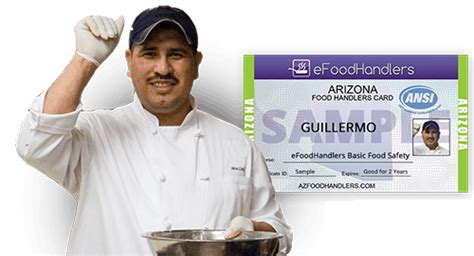 arizona smart health card|az food handlers card official.